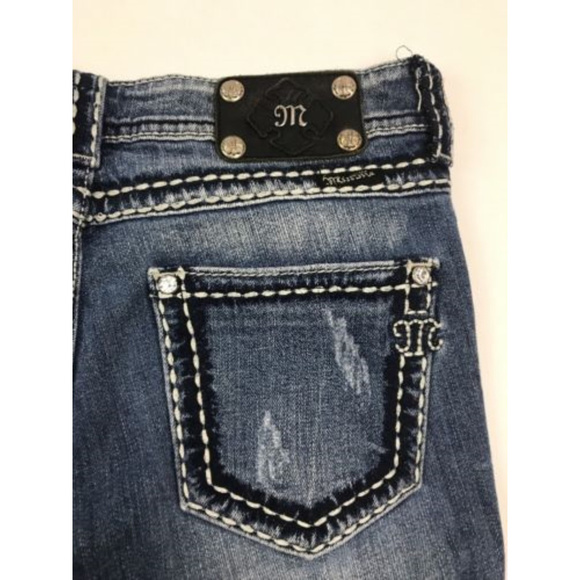 Miss Me Womens Sz 27 Distressed Boyfriend SOLD - Picture 2 of 8